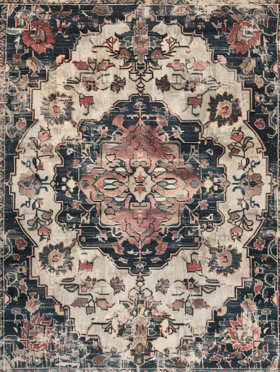Persian Floral in Earth Tones
