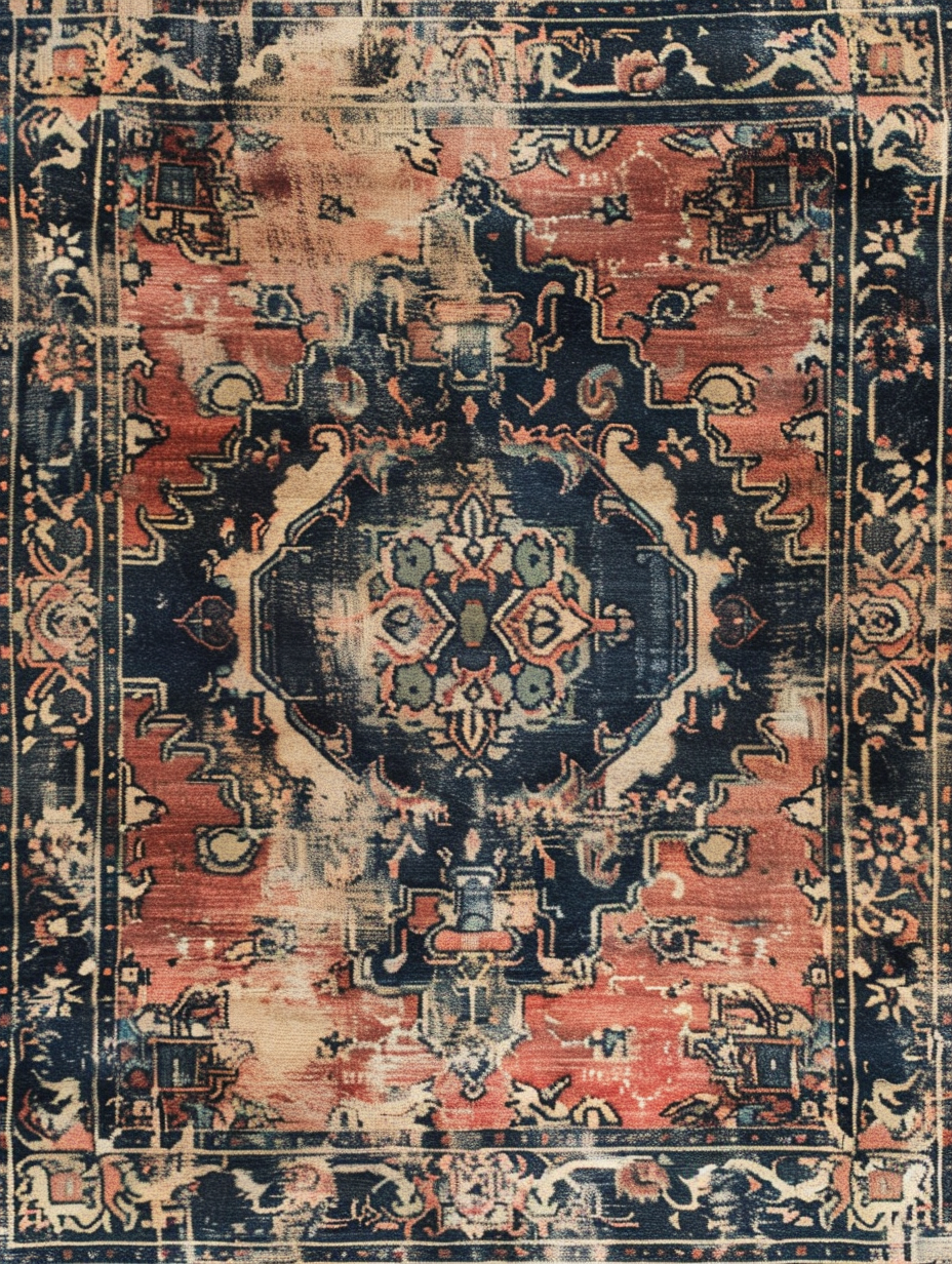 Persian Floral in Crimson